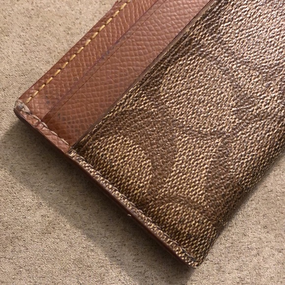 Coach Monogrammed Slim Card Case Wallet - Picture 11 of 16